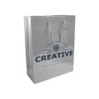 Shopper con soffietto in carta laminata 157 g/m2 con rinforzo alla base FullGadgets.com