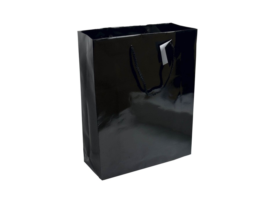 Shopper con soffietto in carta laminata 157 g/m2 con rinforzo alla base FullGadgets.com