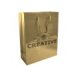 Shopper con soffietto in carta laminata 157 g/m2 con rinforzo alla base FullGadgets.com