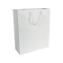 Shopper Con Soffietto Personalizzabile In Carta Laminata Opaca 157 G/M2 Con Rinforzo Alla Base