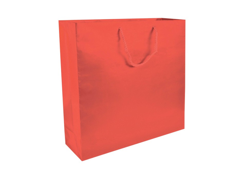 Shopper con soffietto in carta laminata opaca 157 g/m2 con rinforzo alla base FullGadgets.com