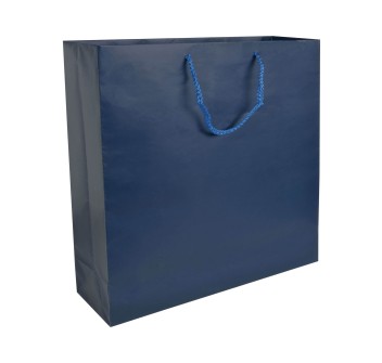 Shopper con soffietto in carta laminata opaca 157 g/m2 con rinforzo alla base FullGadgets.com