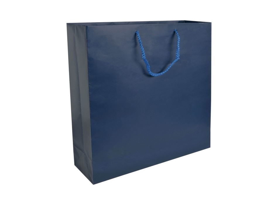 Shopper con soffietto in carta laminata opaca 157 g/m2 con rinforzo alla base FullGadgets.com