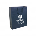Shopper Con Soffietto Personalizzabile In Carta Laminata Opaca 157 G/M2 Con Rinforzo Alla Base