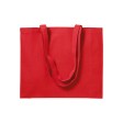 Shopper con soffietto in cotone 200 g/m2, manici lunghi FullGadgets.com