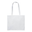 Shopper con soffietto in cotone 200 g/m2, manici lunghi FullGadgets.com