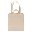 Shopper con soffietto in cotone  220 g/m2, con doppi manici FullGadgets.com