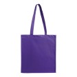 Shopper con soffietto in cotone 220 g/m2, manici lunghi FullGadgets.com