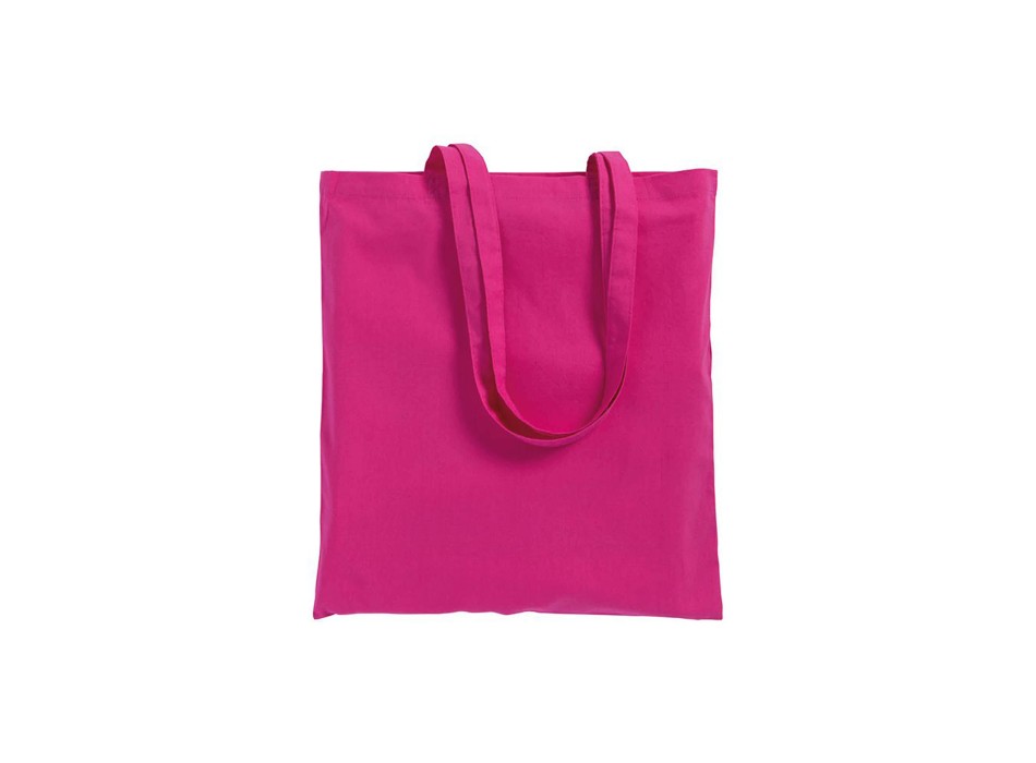 Shopper con soffietto in cotone 220 g/m2, manici lunghi FullGadgets.com
