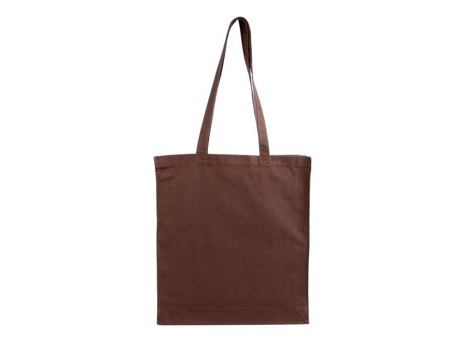 Shopper con soffietto in cotone 220 g/m2, manici lunghi FullGadgets.com