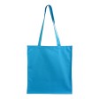 Shopper con soffietto in cotone 220 g/m2, manici lunghi FullGadgets.com
