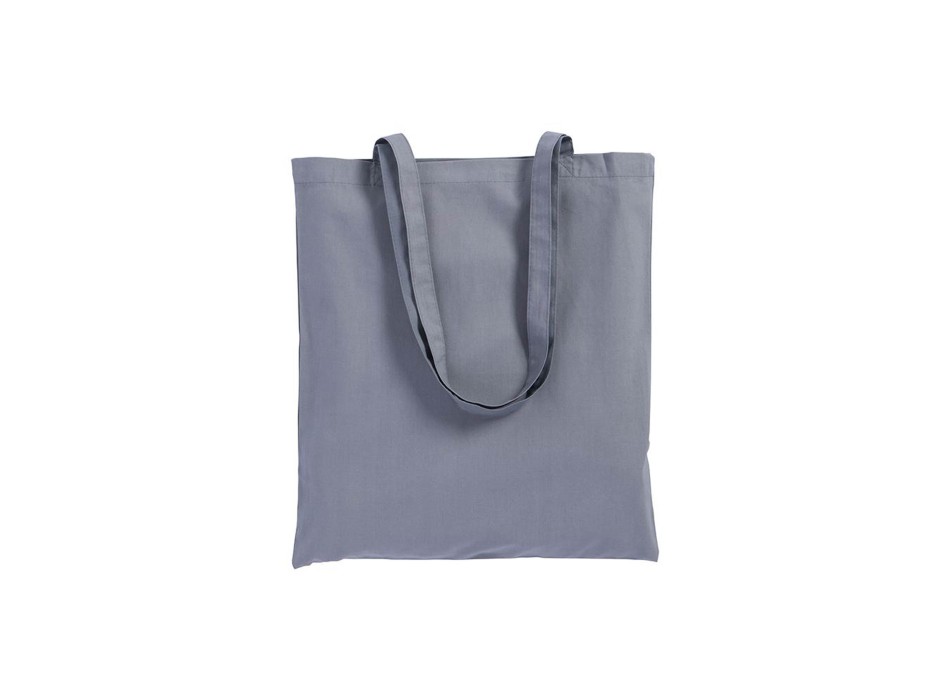 Shopper con soffietto in cotone 220 g/m2, manici lunghi FullGadgets.com