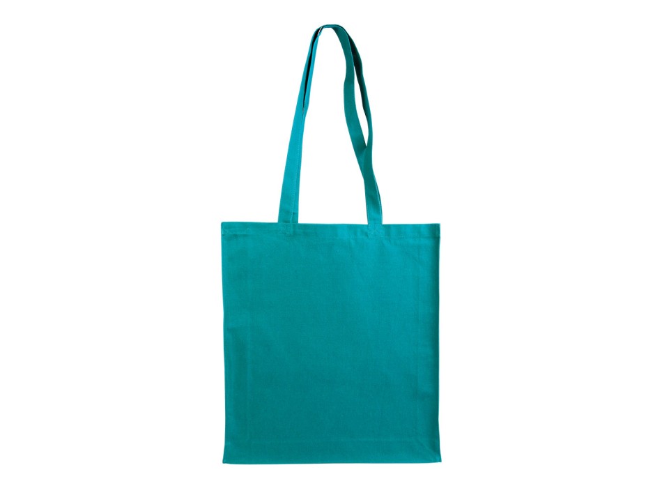 Shopper con soffietto in cotone 220 g/m2, manici lunghi FullGadgets.com