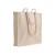 Shopper Con Soffietto Personalizzabile In Cotone 220 G/M2, Manici Lunghi