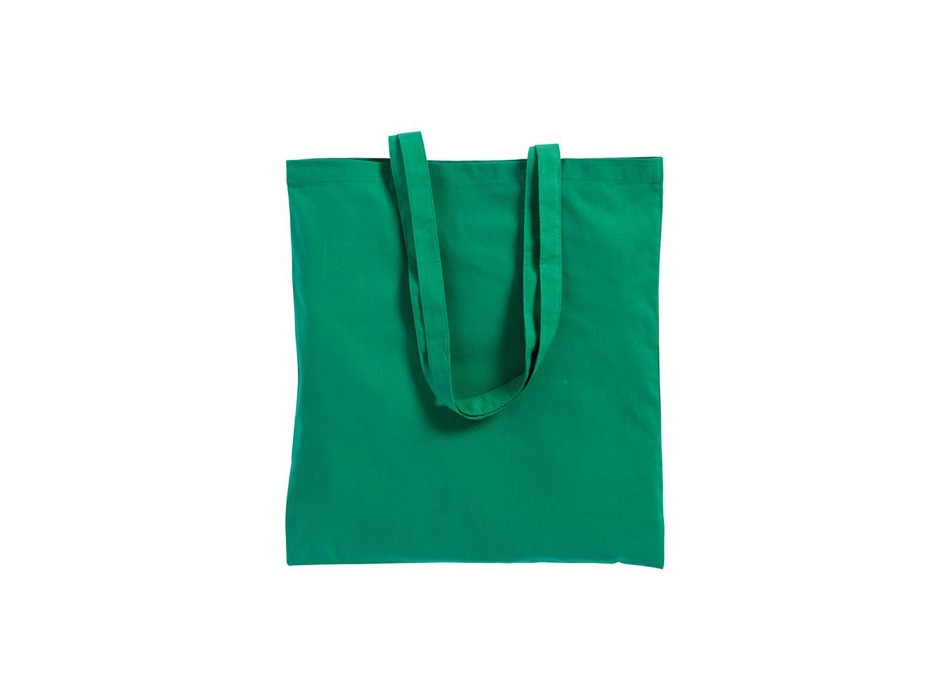 Shopper con soffietto in cotone 220 g/m2, manici lunghi FullGadgets.com