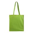 Shopper con soffietto in cotone 220 g/m2, manici lunghi FullGadgets.com
