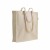 Shopper Con Soffietto Personalizzabile In Cotone Organico 150 G/M2, Manici Lunghi