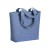 Shopper con soffietto in cotone riciclato 280 g/m2