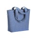 Shopper con soffietto in cotone riciclato 280 g/m2 FullGadgets.com