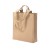 Shopper con soffietto in cotone riciclato  280 g/m2, con doppi manici.