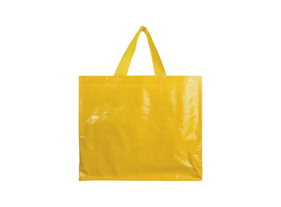 Shopper con soffietto in PP laminato 120 g/m2, manici lunghi a nastro FullGadgets.com