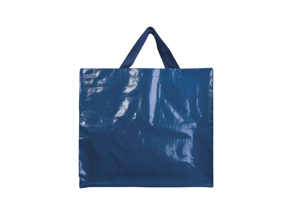 Shopper con soffietto in PP laminato 120 g/m2, manici lunghi a nastro FullGadgets.com