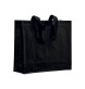 Shopper con soffietto in PP laminato 120 g/m2, manici lunghi a nastro FullGadgets.com