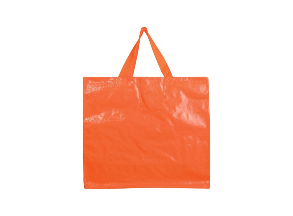 Shopper con soffietto in PP laminato 120 g/m2, manici lunghi a nastro FullGadgets.com