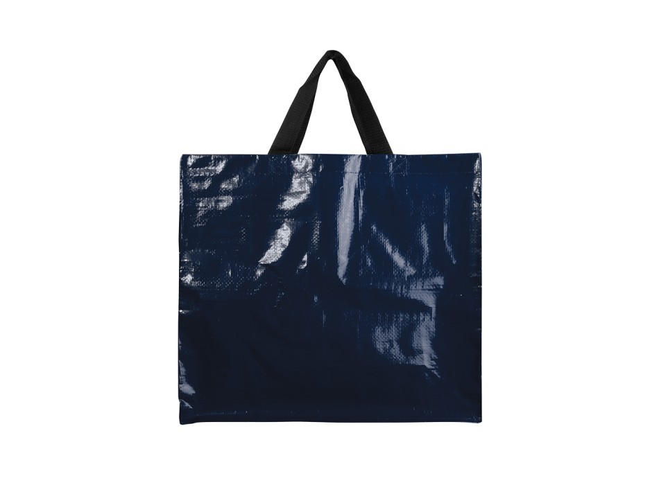 Shopper con soffietto in PP laminato 120 g/m2, manici lunghi a nastro FullGadgets.com