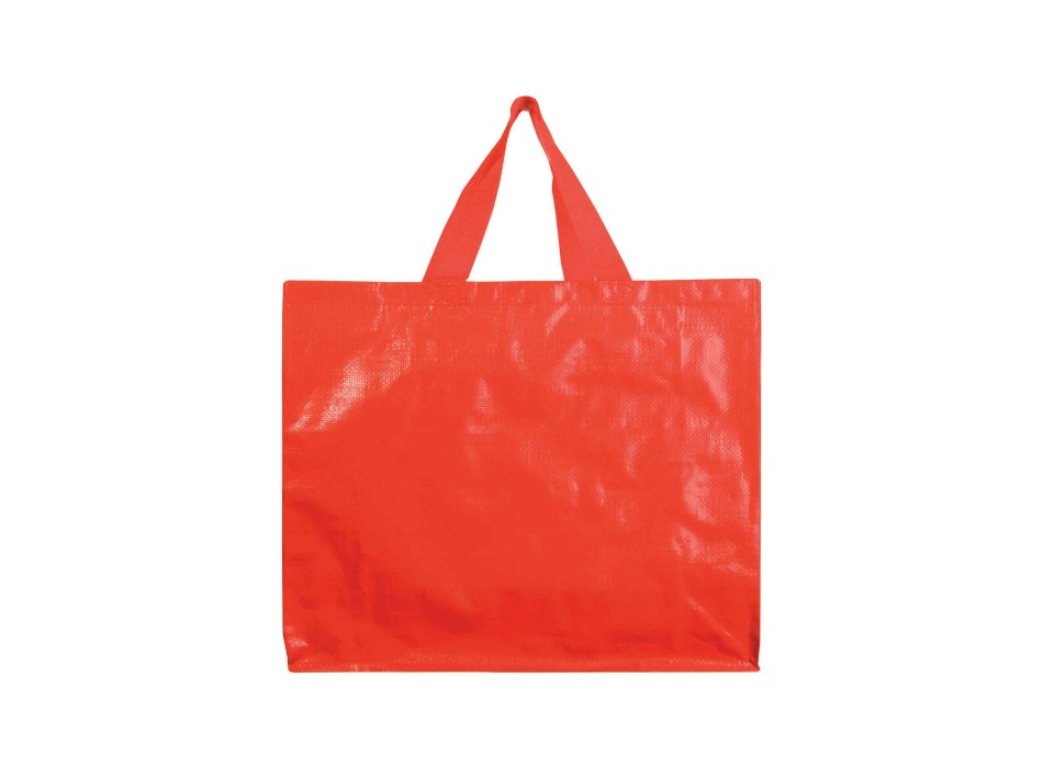 Shopper con soffietto in PP laminato 120 g/m2, manici lunghi a nastro FullGadgets.com