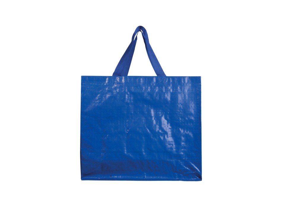 Shopper con soffietto in PP laminato 120 g/m2, manici lunghi a nastro FullGadgets.com