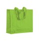 Shopper con soffietto in PP laminato 120 g/m2, manici lunghi a nastro FullGadgets.com