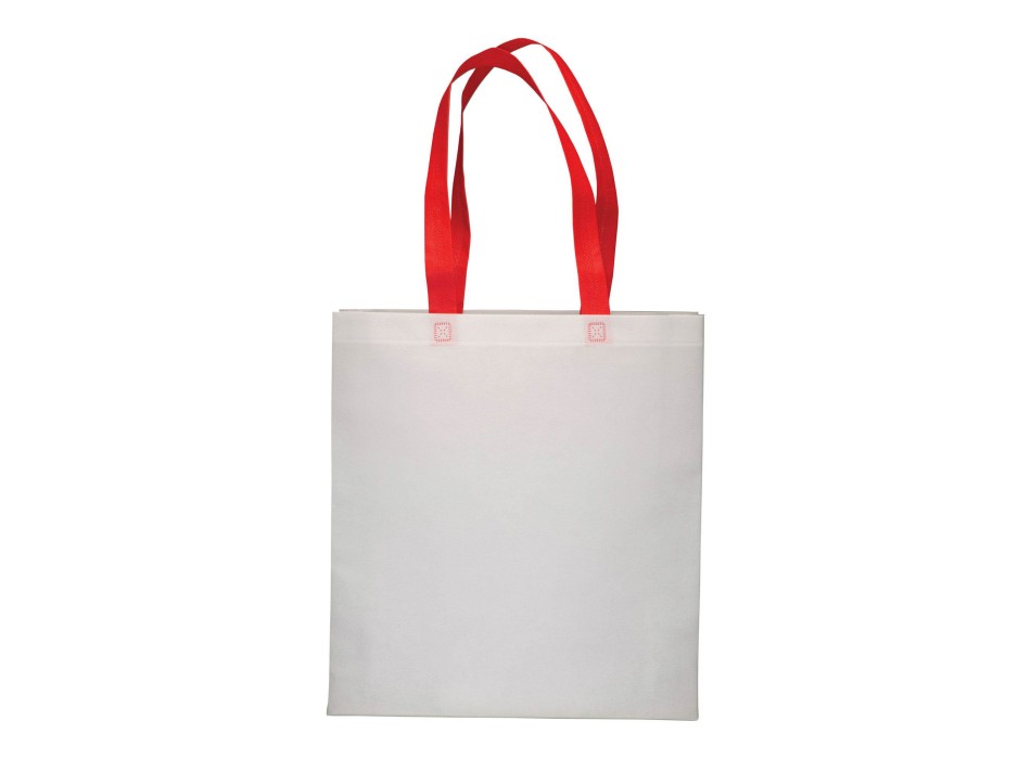 Shopper con soffietto in TNT 80 g/m2 termosaldato, manici lunghi FullGadgets.com