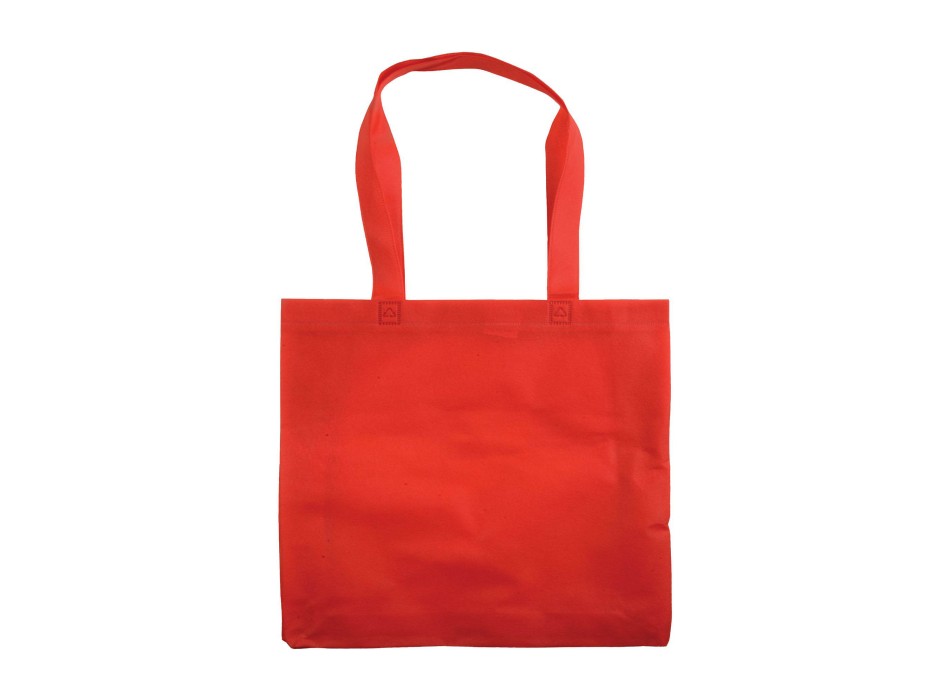 Shopper con soffietto in TNT 80 g/m2 termosaldato, manici lunghi FullGadgets.com