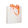 Shopper con soffietto in TNT 80 g/m2 termosaldato, manici lunghi FullGadgets.com