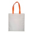 Shopper con soffietto in TNT 80 g/m2 termosaldato, manici lunghi FullGadgets.com