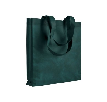 Shopper con soffietto in TNT 80 g/m2 termosaldato, manici lunghi FullGadgets.com