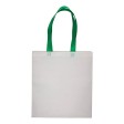 Shopper con soffietto in TNT 80 g/m2 termosaldato, manici lunghi FullGadgets.com