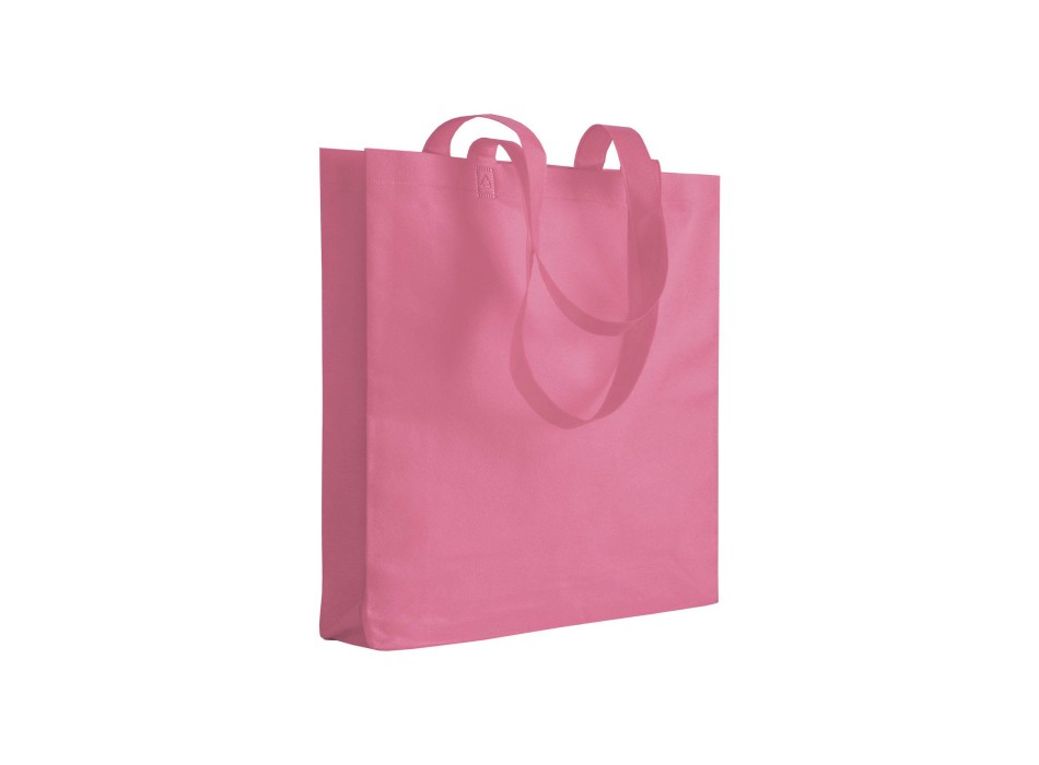 Shopper con soffietto in TNT 80 g/m2 termosaldato, manici lunghi FullGadgets.com