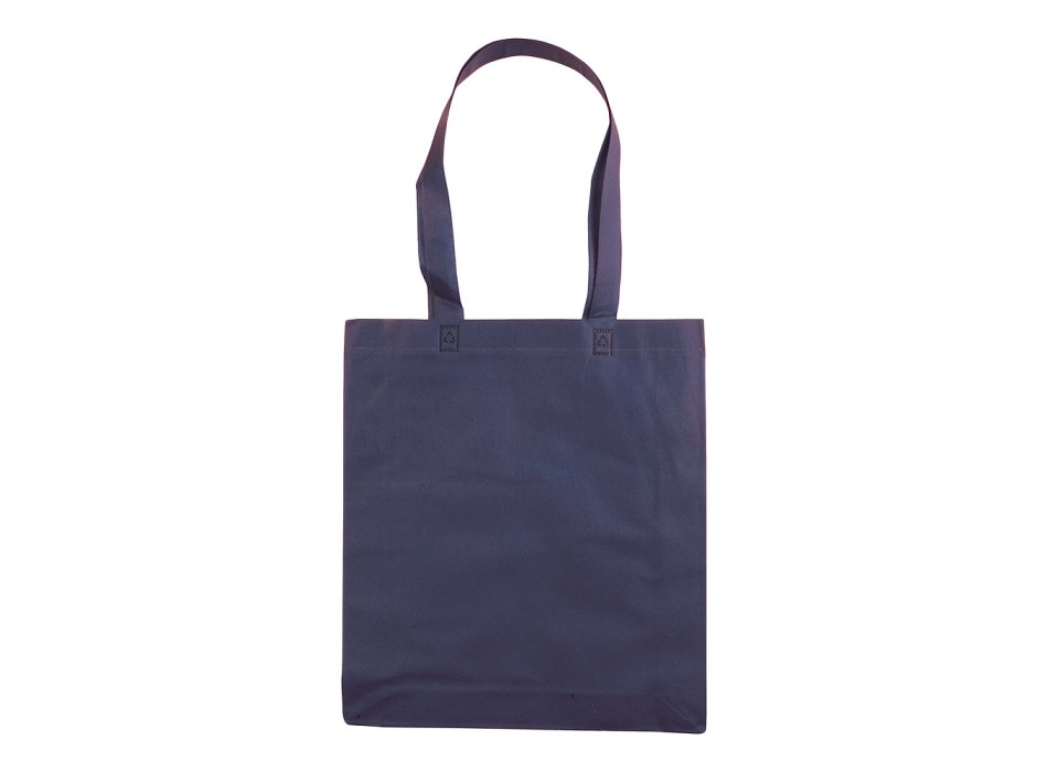 Shopper con soffietto in TNT 80 g/m2 termosaldato, manici lunghi FullGadgets.com