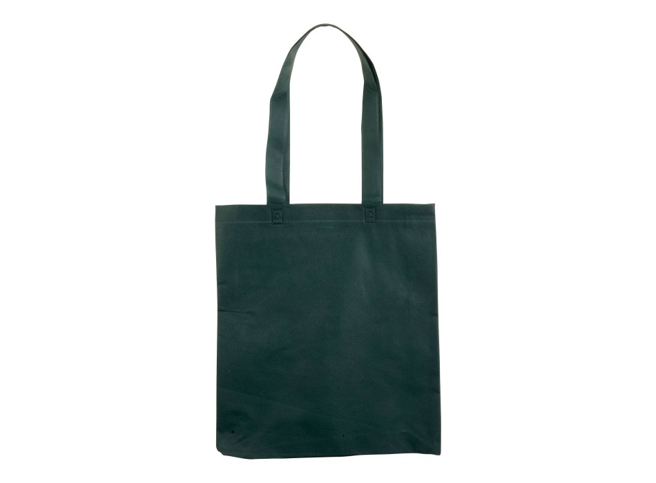 Shopper con soffietto in TNT 80 g/m2 termosaldato, manici lunghi FullGadgets.com