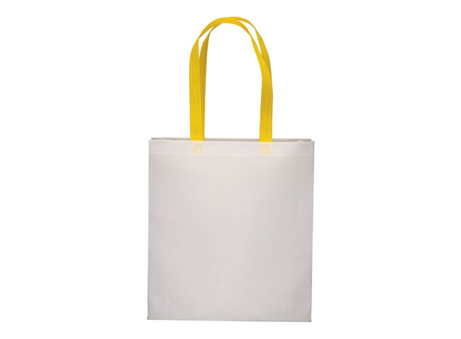 Shopper con soffietto in TNT 80 g/m2 termosaldato, manici lunghi FullGadgets.com