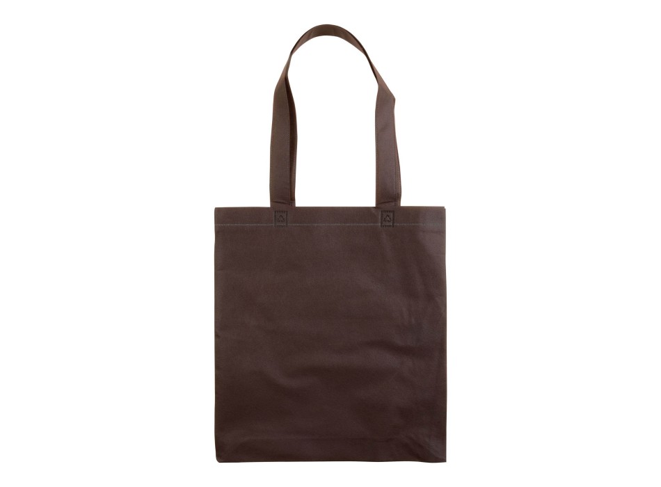 Shopper con soffietto in TNT 80 g/m2 termosaldato, manici lunghi FullGadgets.com