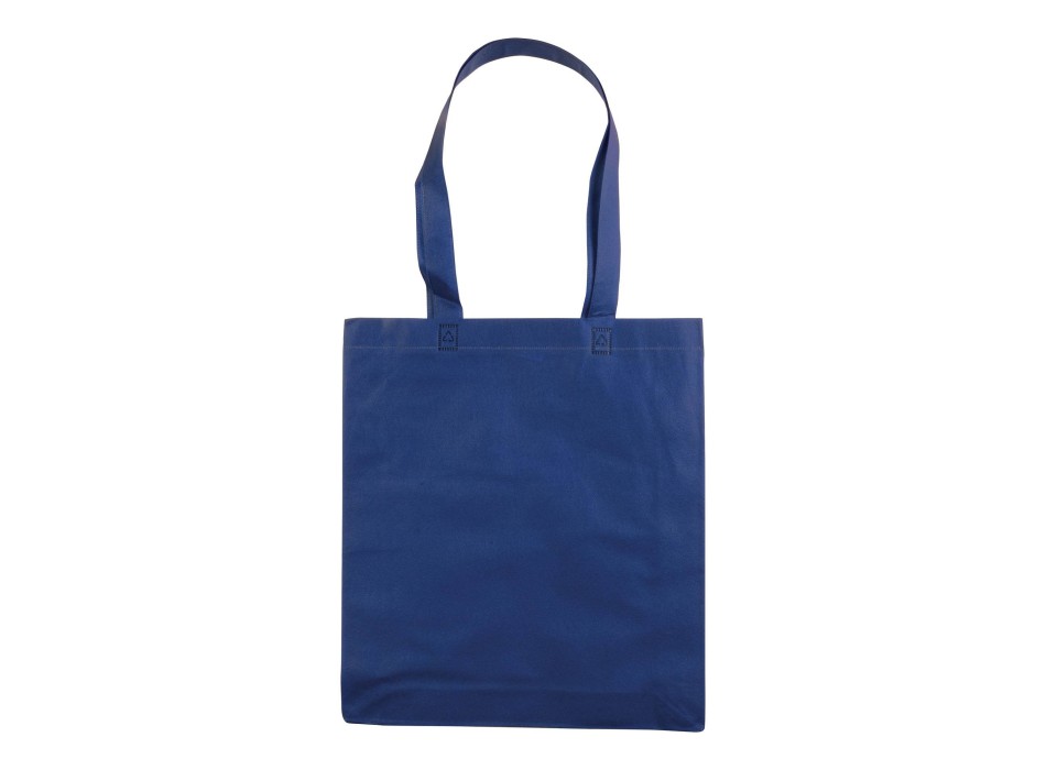 Shopper con soffietto in TNT 80 g/m2 termosaldato, manici lunghi FullGadgets.com