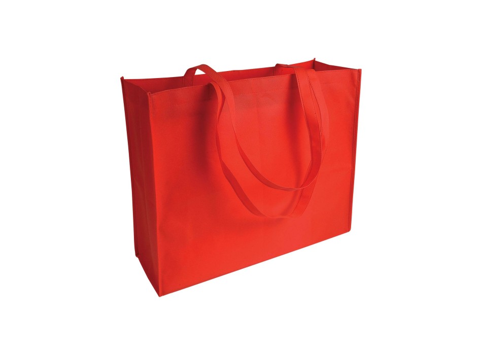 Shopper con soffietto in TNT cucito, manici lunghi FullGadgets.com