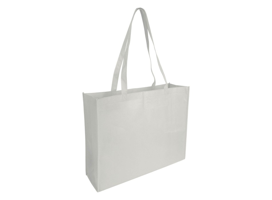 Shopper con soffietto in TNT cucito, manici lunghi FullGadgets.com