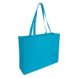 Shopper con soffietto in TNT cucito, manici lunghi FullGadgets.com