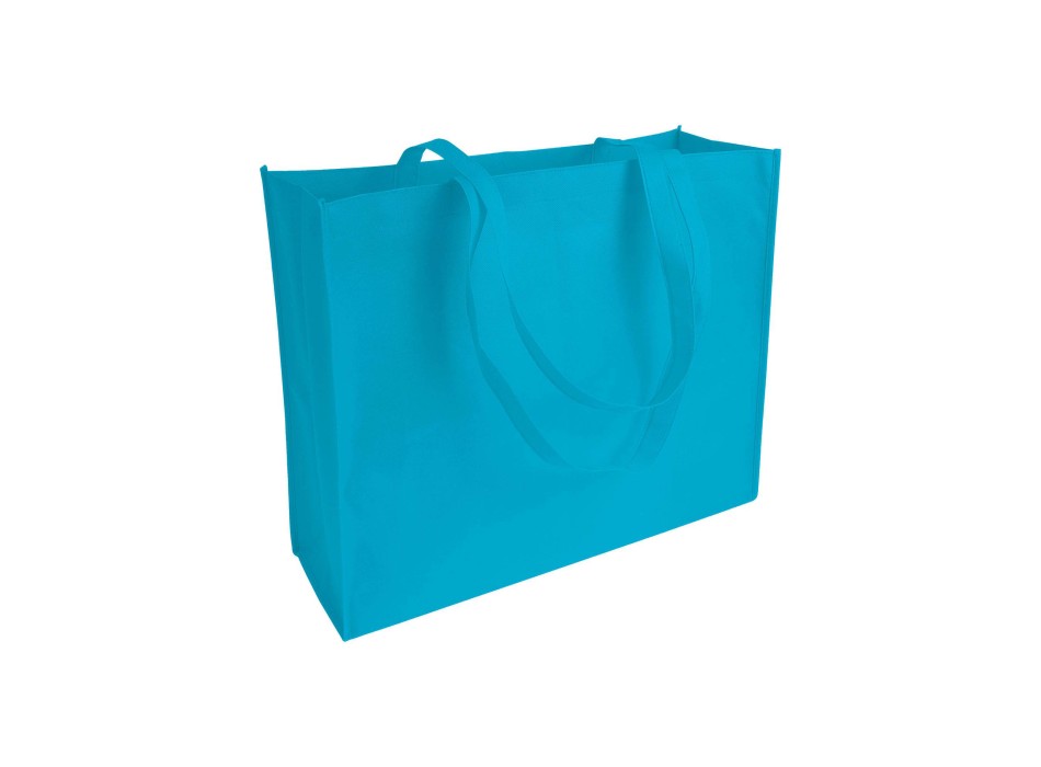 Shopper con soffietto in TNT cucito, manici lunghi FullGadgets.com