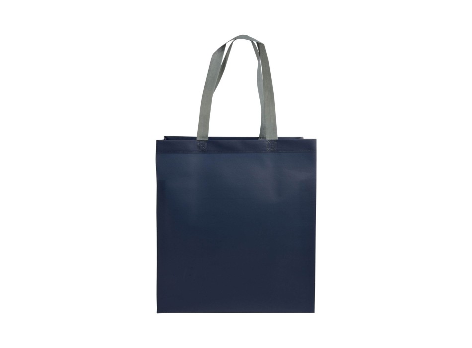 Shopper con soffietto in TNT laminato 100 g/m2 termosaldato, manici corti FullGadgets.com