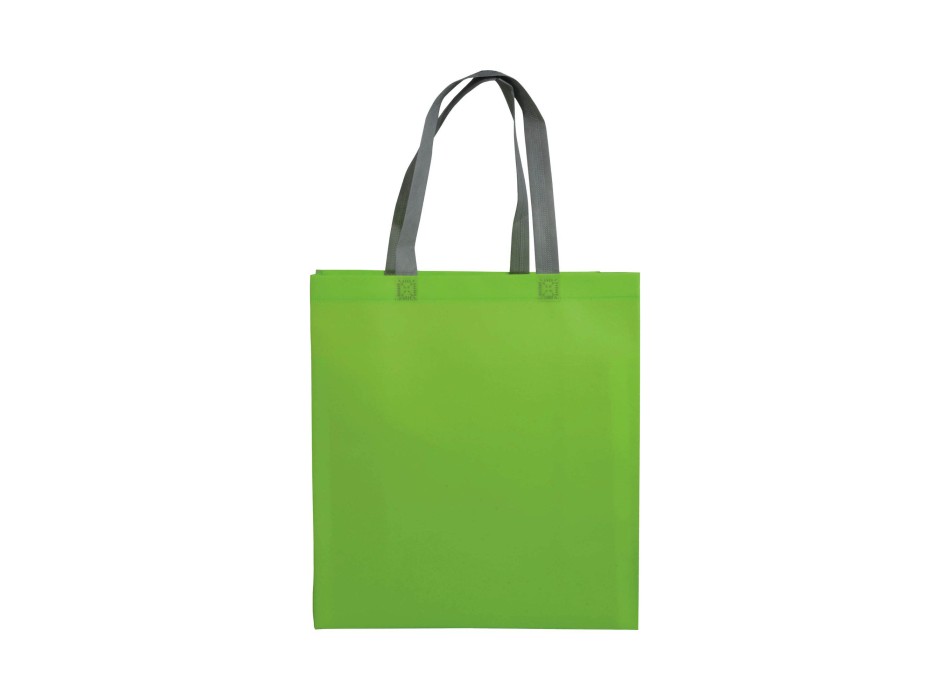 Shopper con soffietto in TNT laminato 100 g/m2 termosaldato, manici corti FullGadgets.com